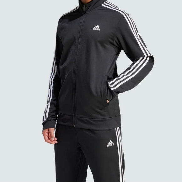 Adidas Mens 3xtl Black Track Jacket New With Tags - Picture 2 of 4